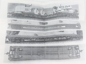 HO West Rail Kit #F-1020 Undecorated UP Union Pacific F50-11 AAR 50-Ton Flat Car