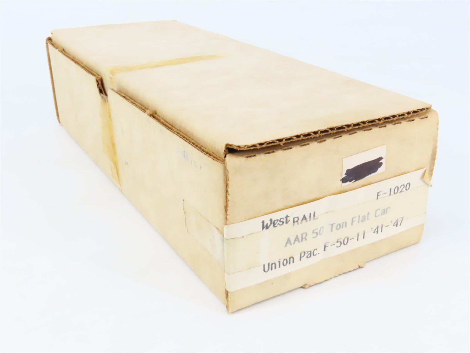 HO West Rail Kit #F-1020 Undecorated UP Union Pacific F50-11 AAR 50-Ton Flat Car