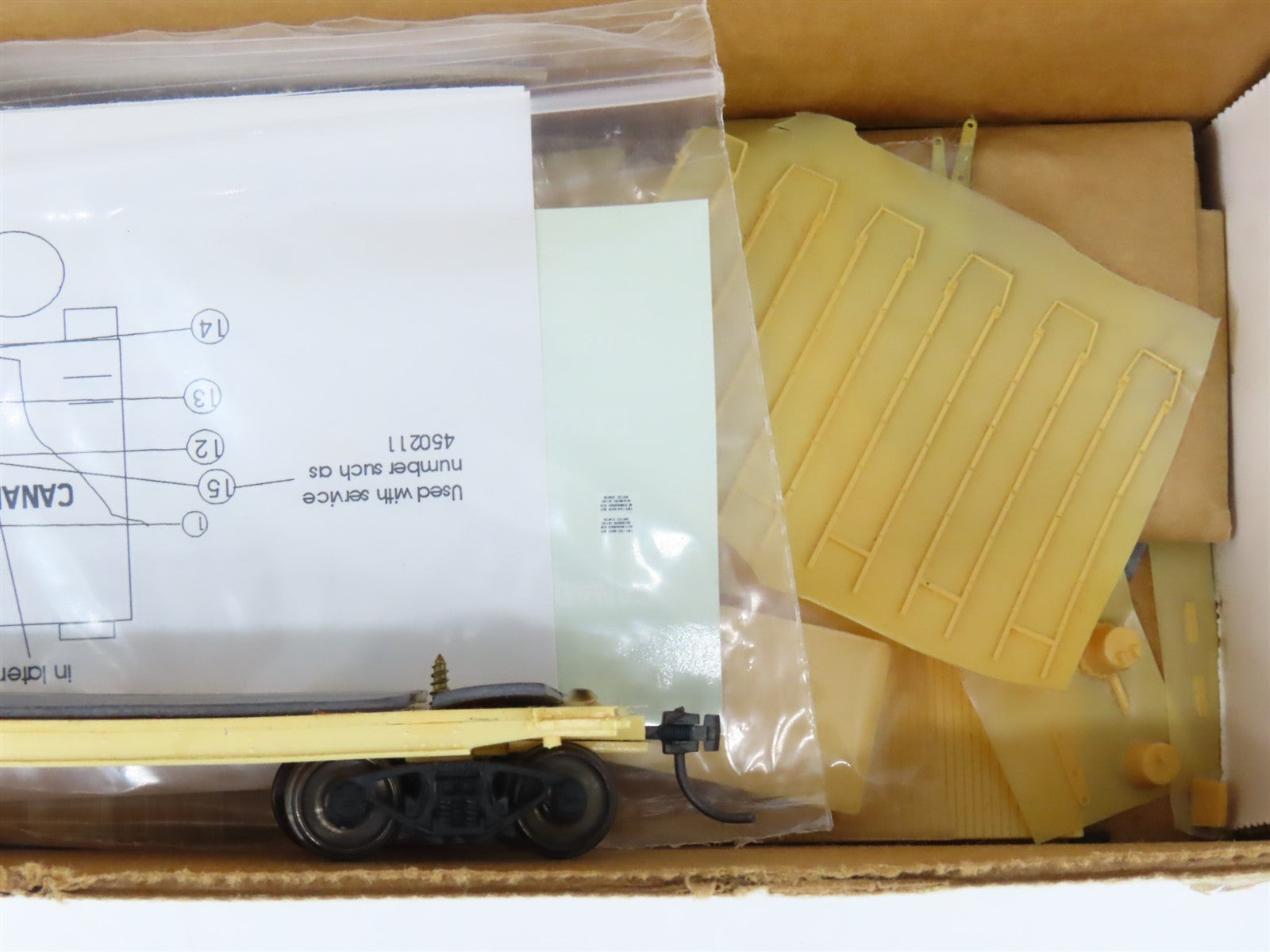 HO Scale Norwest Resin Kit #111P Undecorated CP 40' Wood Reefer