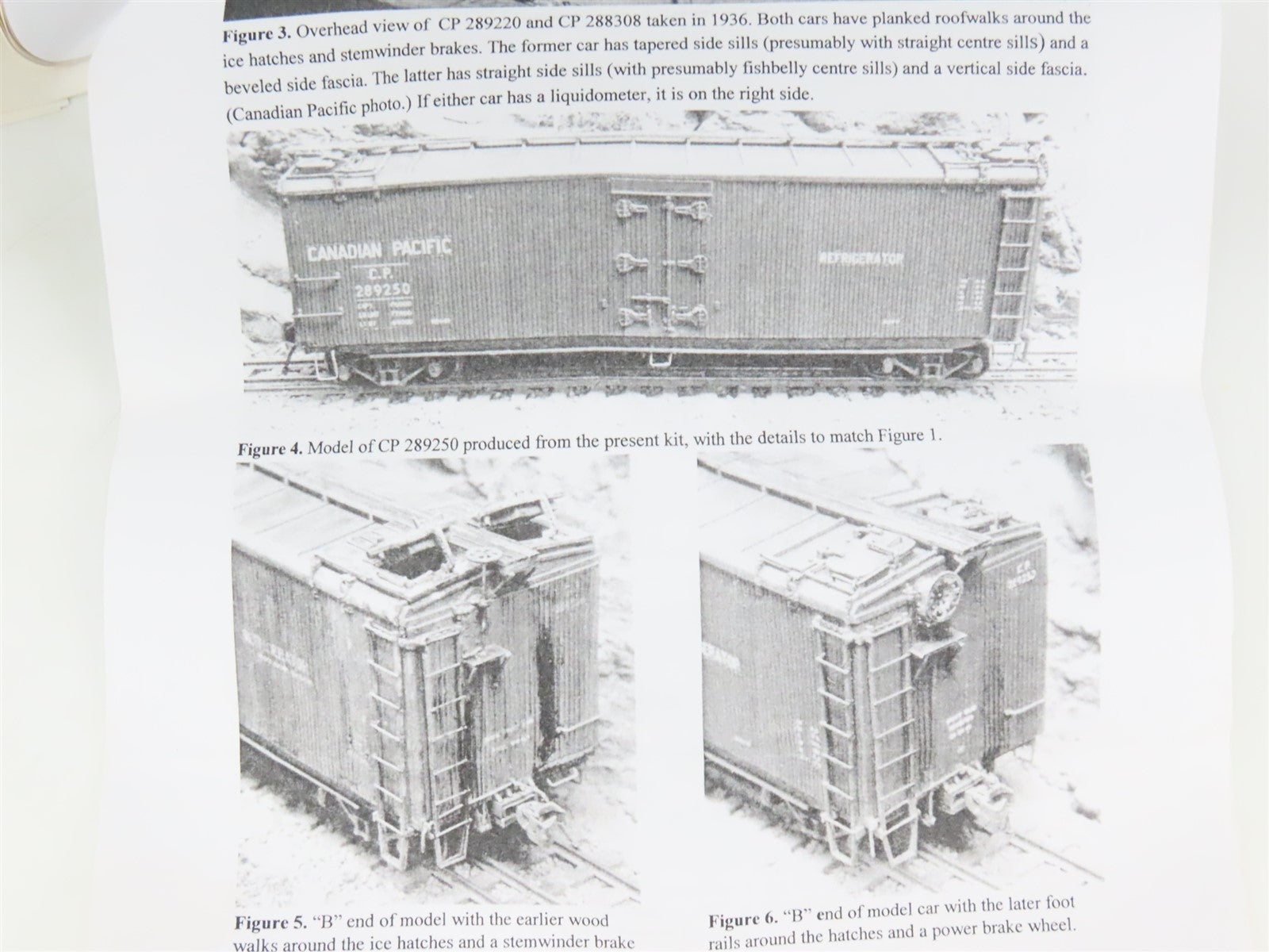 HO Scale Norwest Resin Kit #111P Undecorated CP 40' Wood Reefer