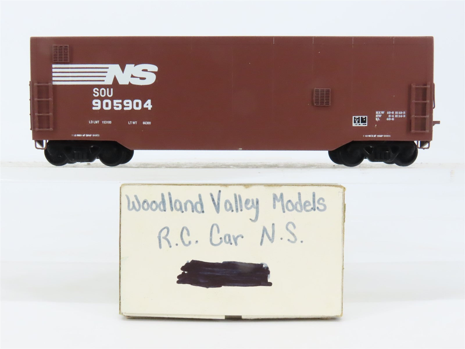 HO Scale Woodland Valley NS Norfolk Southern Radio Equipment Car #905904 -Custom
