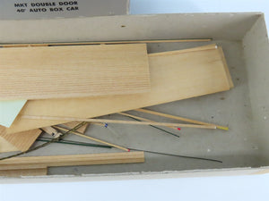 HO Quality Craft Craftsman Kit Undecorated MKT 40' Double Door Auto Box Car