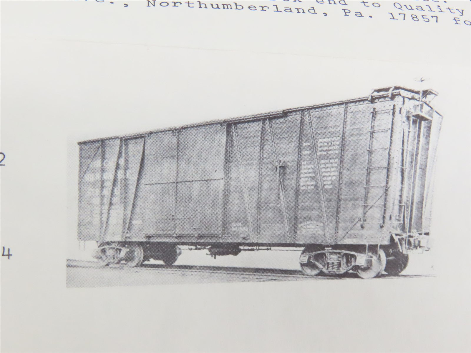 HO Quality Craft Craftsman Kit Undecorated MKT 40' Double Door Auto Box Car