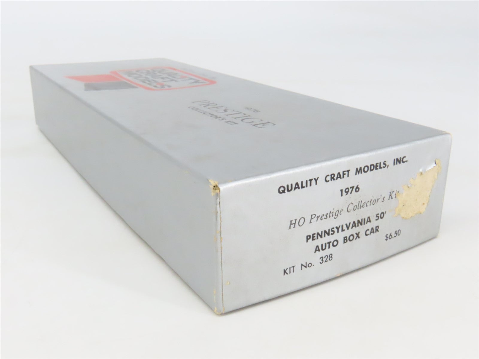 HO Scale Quality Craft Craftsman Kit #328 Undecorated PRR 50' Auto Box Car