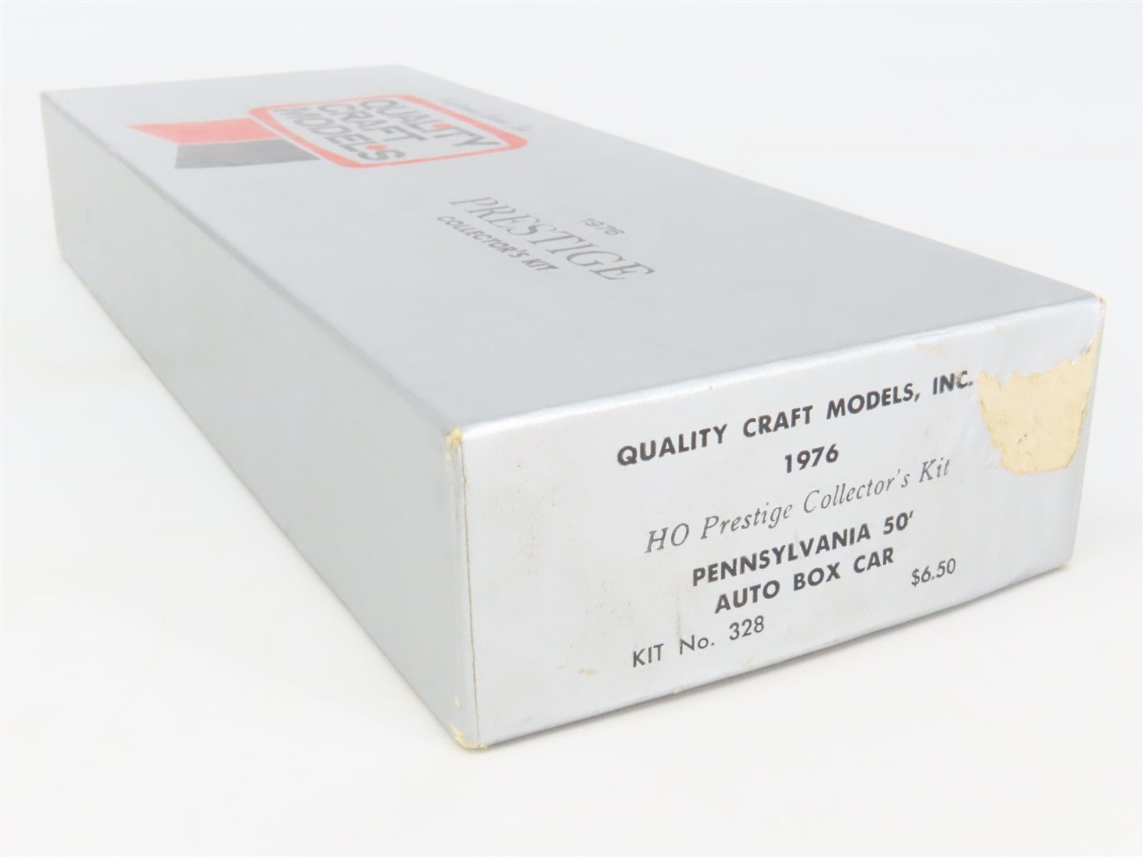 HO Scale Quality Craft Craftsman Kit #328 Undecorated PRR 50' Auto Box Car