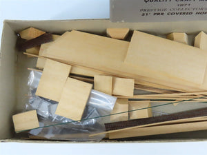 HO Scale Quality Craft Craftsman Kit Undecorated PRR 5-Bay 51' Covered Hopper