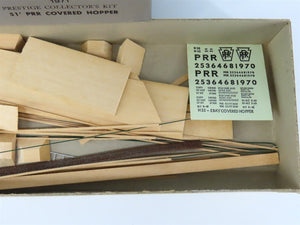 HO Scale Quality Craft Craftsman Kit Undecorated PRR 5-Bay 51' Covered Hopper