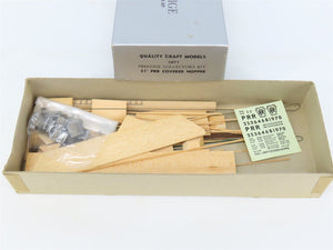HO Scale Quality Craft Craftsman Kit Undecorated PRR 5-Bay 51' Covered Hopper