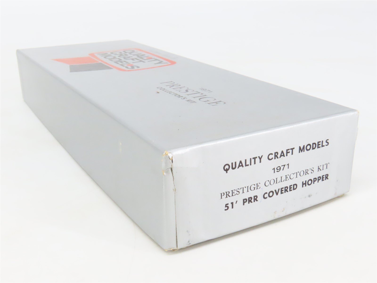 HO Scale Quality Craft Craftsman Kit Undecorated PRR 5-Bay 51' Covered Hopper