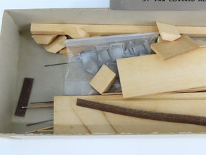 HO Scale Quality Craft Craftsman Kit Undecorated PRR 5-Bay 51' Covered Hopper
