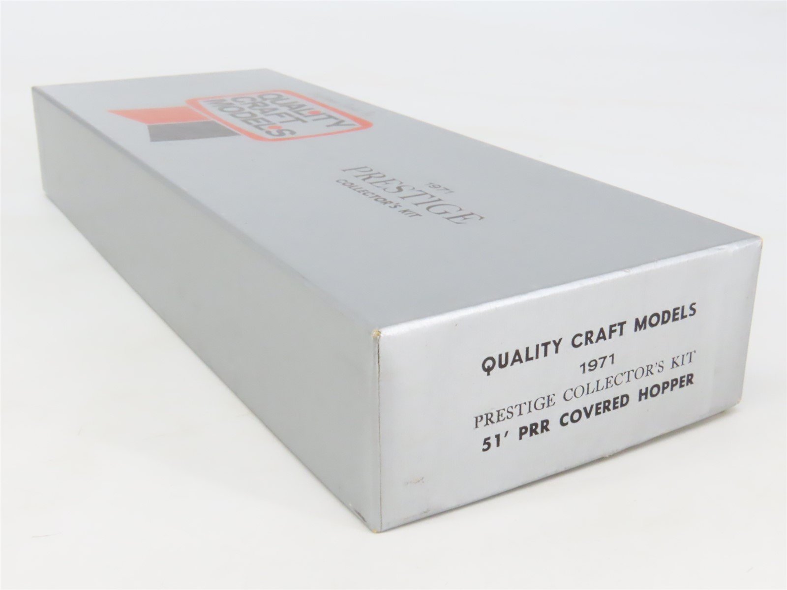 HO Scale Quality Craft Craftsman Kit Undecorated PRR 5-Bay 51' Covered Hopper