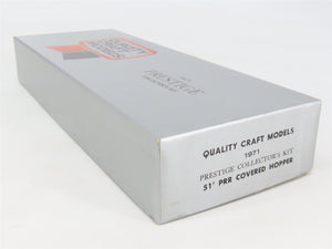 HO Scale Quality Craft Craftsman Kit Undecorated PRR 5-Bay 51' Covered Hopper