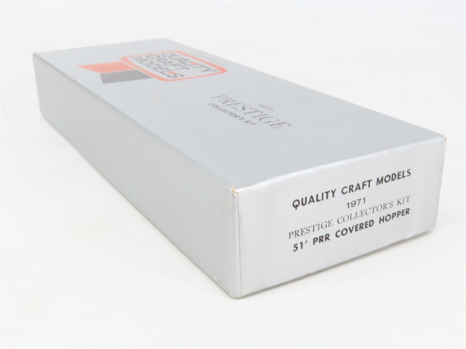 HO Scale Quality Craft Craftsman Kit Undecorated PRR 5-Bay 51' Covered Hopper