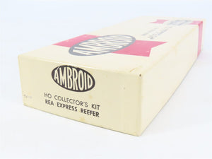 HO Scale Ambroid Craftsman Kit Undecorated REA Express Reefer