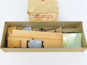HO Scale Quality Craft Craftsman Kit #P-1 Undecorated PRR 50' Cushioned Box Car