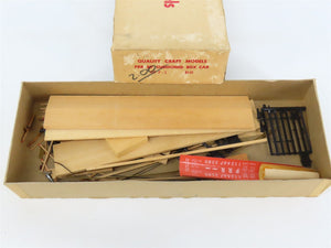 HO Scale Quality Craft Craftsman Kit #P-1 Undecorated PRR 50' Cushioned Box Car