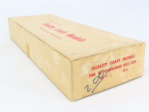 HO Scale Quality Craft Craftsman Kit #P-1 Undecorated PRR 50' Cushioned Box Car