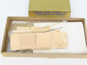 HO Scale Quality Craft BRASS Kit #358 Undecorated PRR N8 Center Cupola Caboose