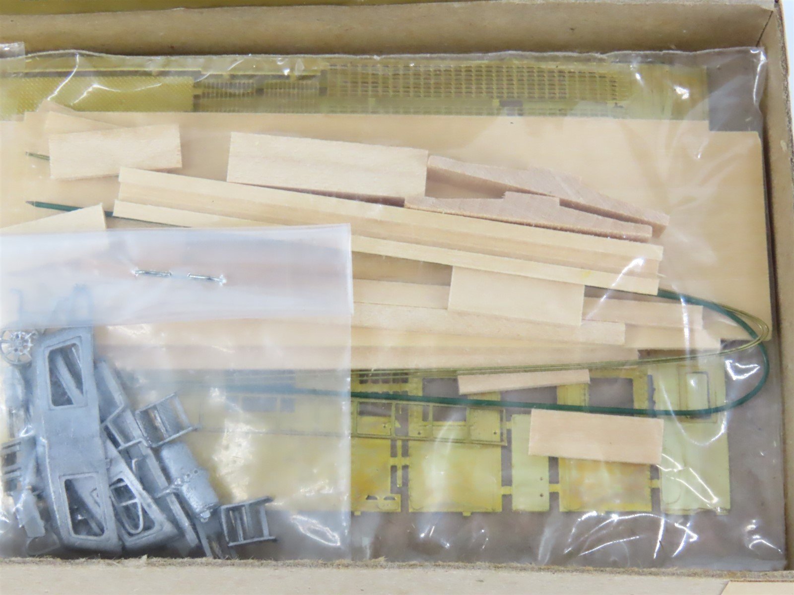 HO Scale Quality Craft BRASS Kit #358 Undecorated PRR N8 Center Cupola Caboose