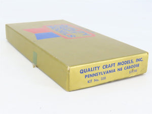 HO Scale Quality Craft BRASS Kit #358 Undecorated PRR N8 Center Cupola Caboose