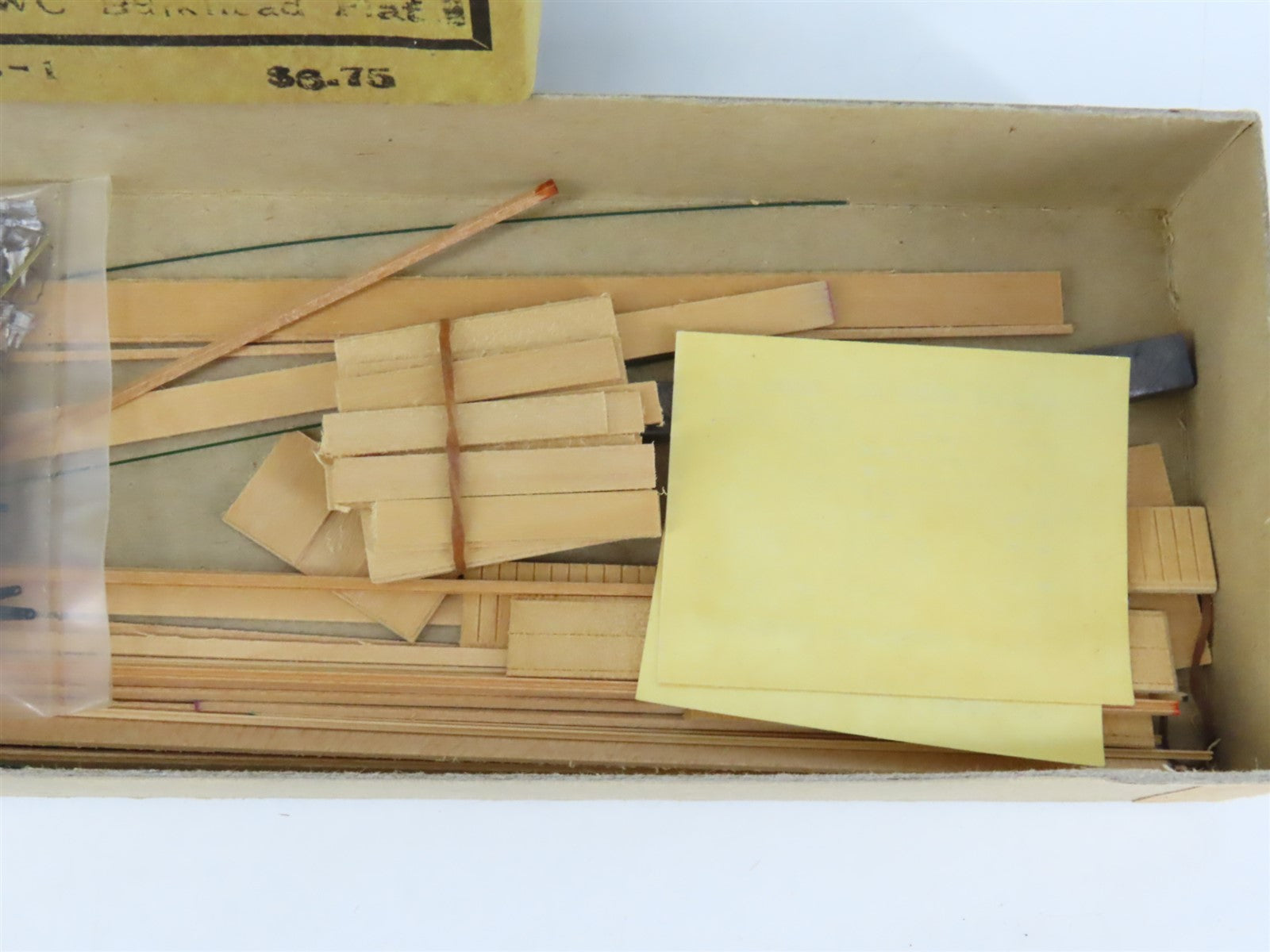 HO Scale-Craft Craftsman Kit #SCB-1 Undecorated DWC 70-Ton Bulkhead Flat Car