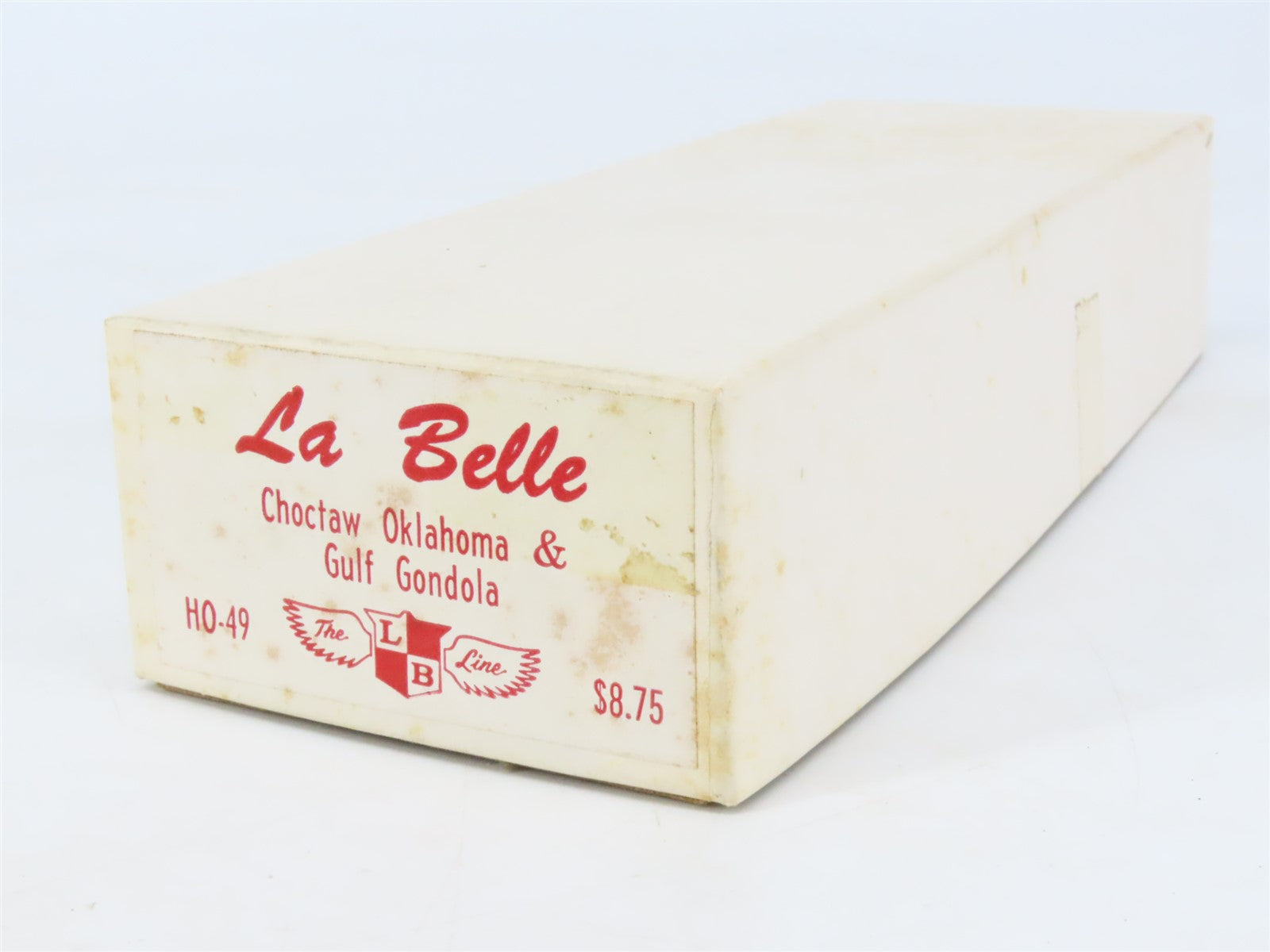 HO LaBelle Craftsman Kit #HO-49 Undecorated Choctaw Oklahoma & Gulf Gondola