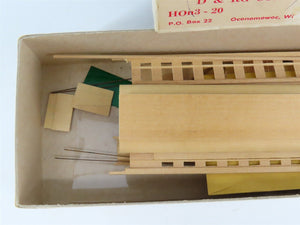 HOn3 Scale LaBelle Craftsman Kit #HOn3-20 Undecorated D&RGW Coach Passenger