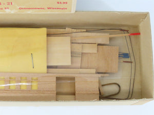 HOn3 Scale LaBelle Craftsman Kit #HOn3-21 Undecorated D&RGW Combine Passenger