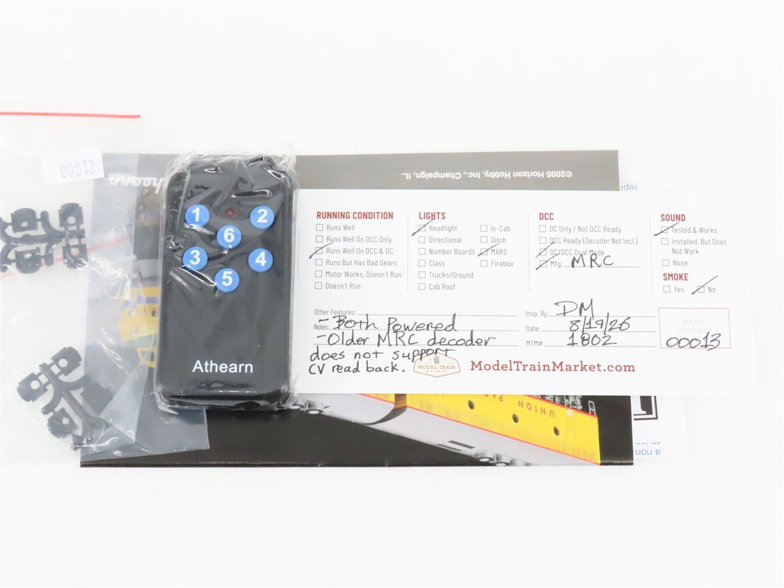 HO Scale Athearn Genesis G15800 ATSF 