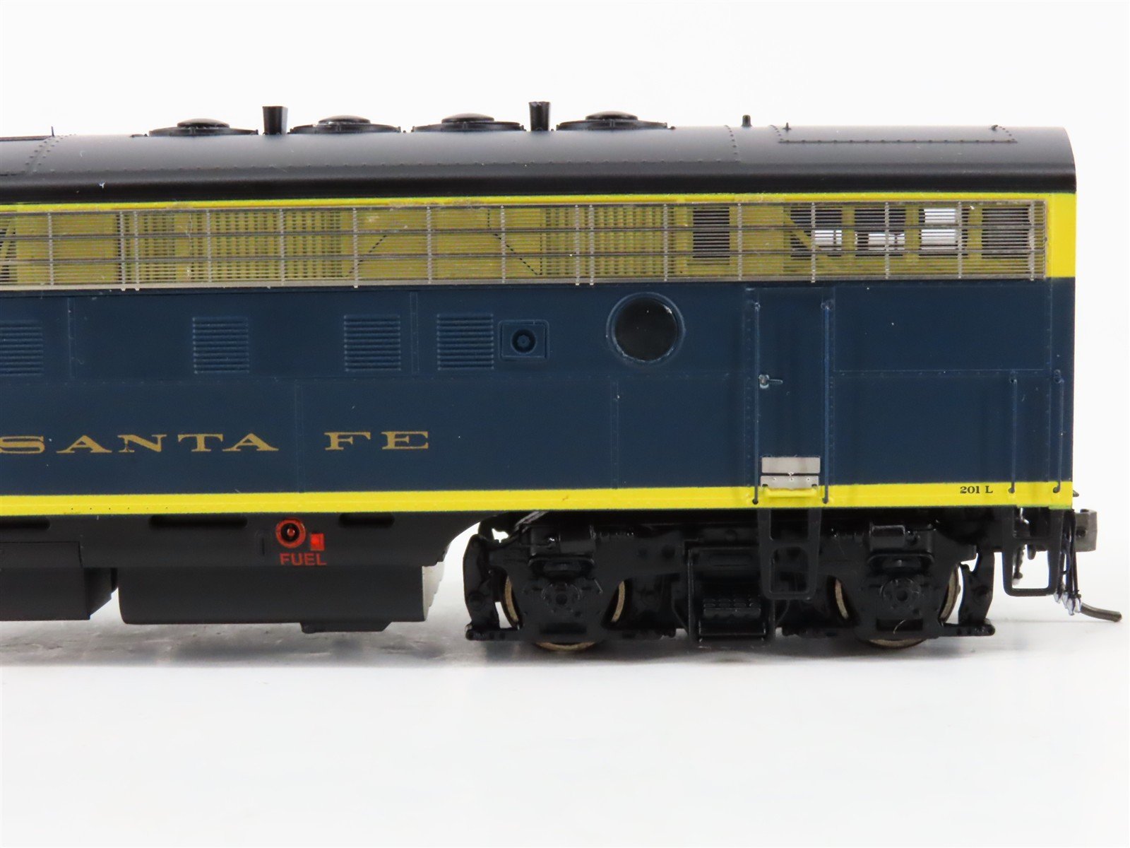 HO Scale Athearn Genesis G22511 ATSF Santa Fe F3A/B Diesel Set #201A/201L w/ DCC