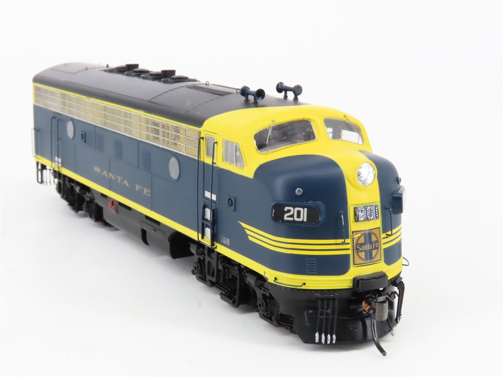 HO Scale Athearn Genesis G22511 ATSF Santa Fe F3A/B Diesel Set #201A/201L w/ DCC