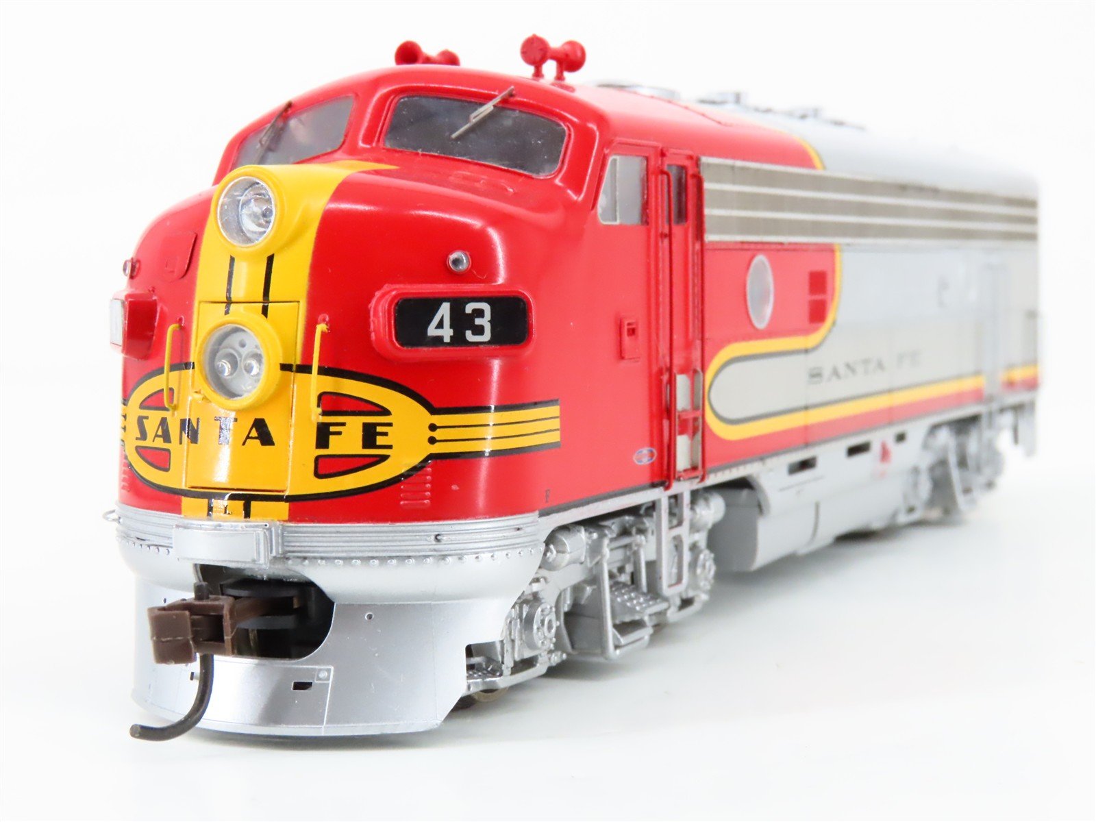 HO Scale Athearn Genesis G1015 ATSF Santa Fe F7-A Diesel Locomotive #43L wDCC