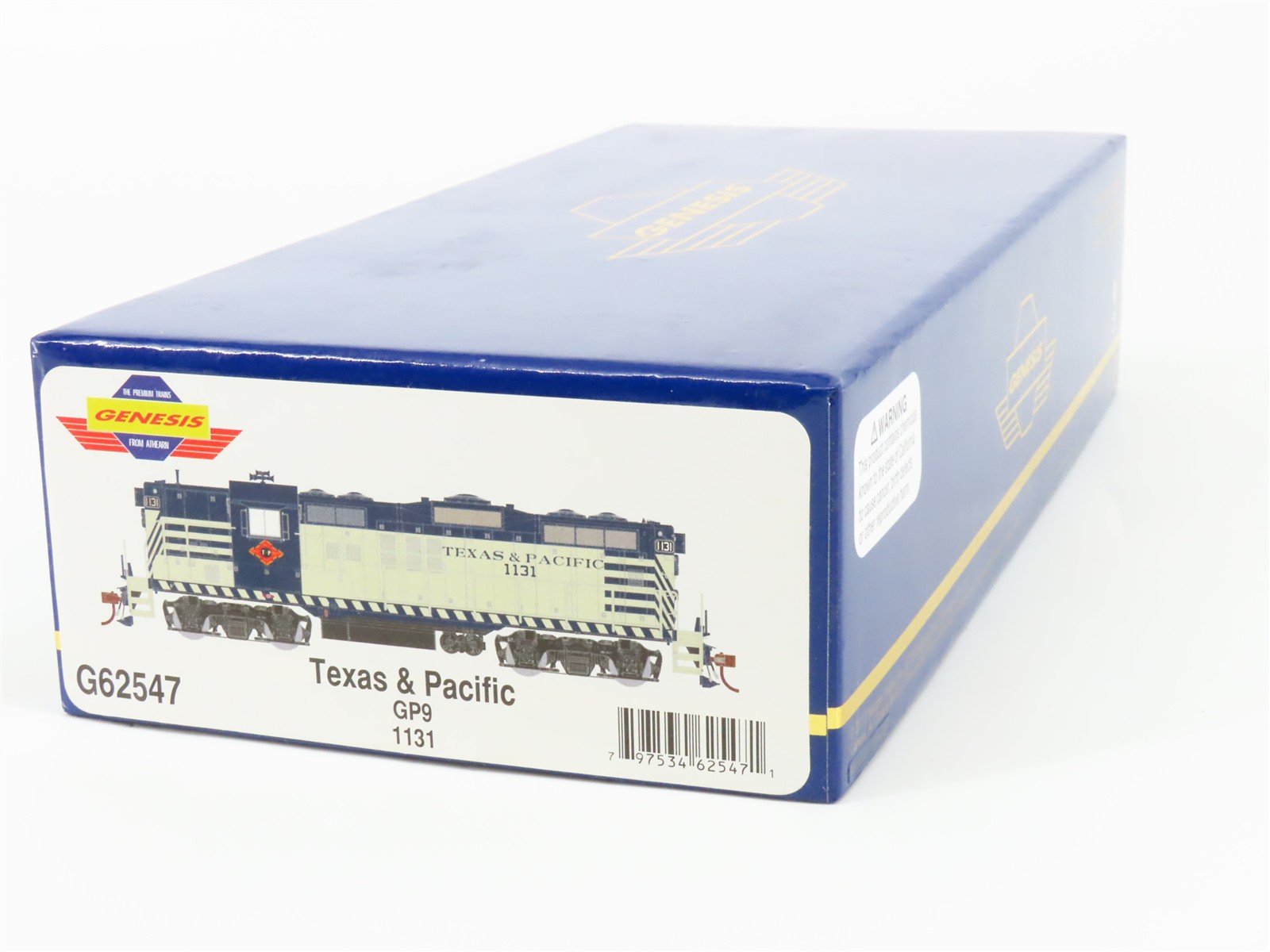 HO Scale Athearn Genesis G62547 T&P Texas & Pacific GP9 Diesel Locomotive #1131