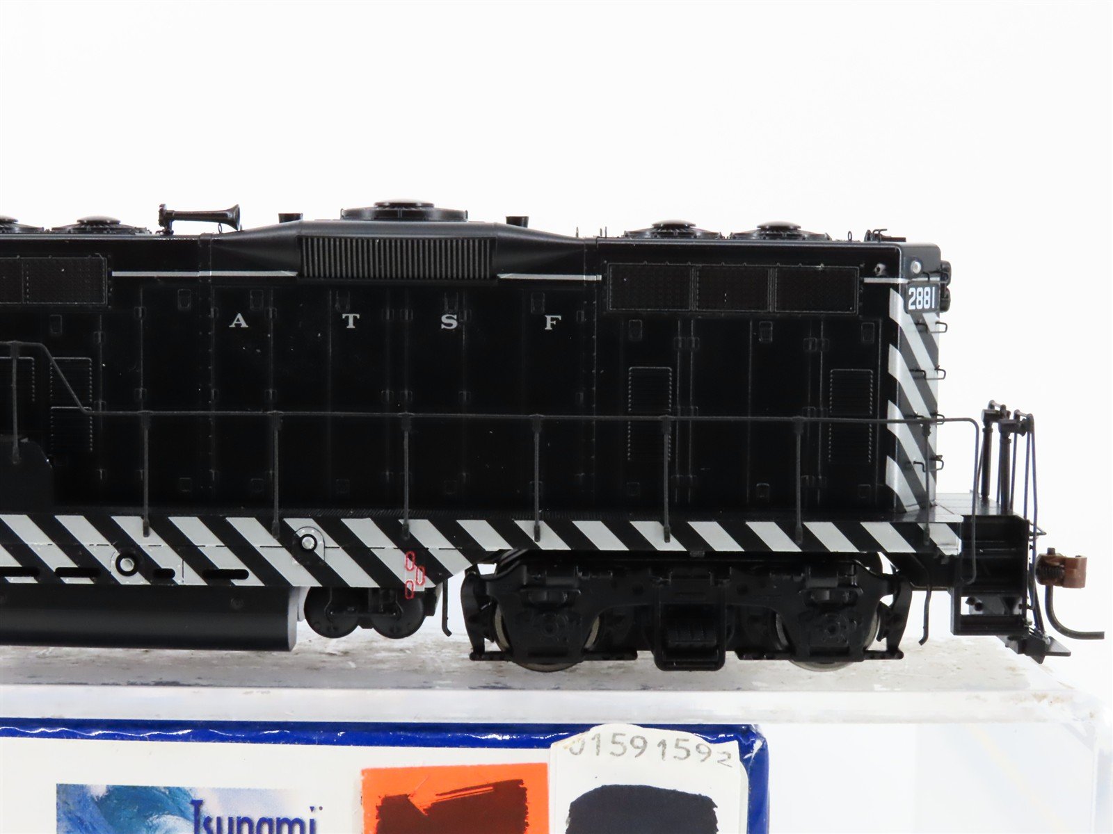 HO Scale Athearn Genesis G62634 ATSF Santa Fe GP7 Diesel Loco #2881 wDCC & Sound