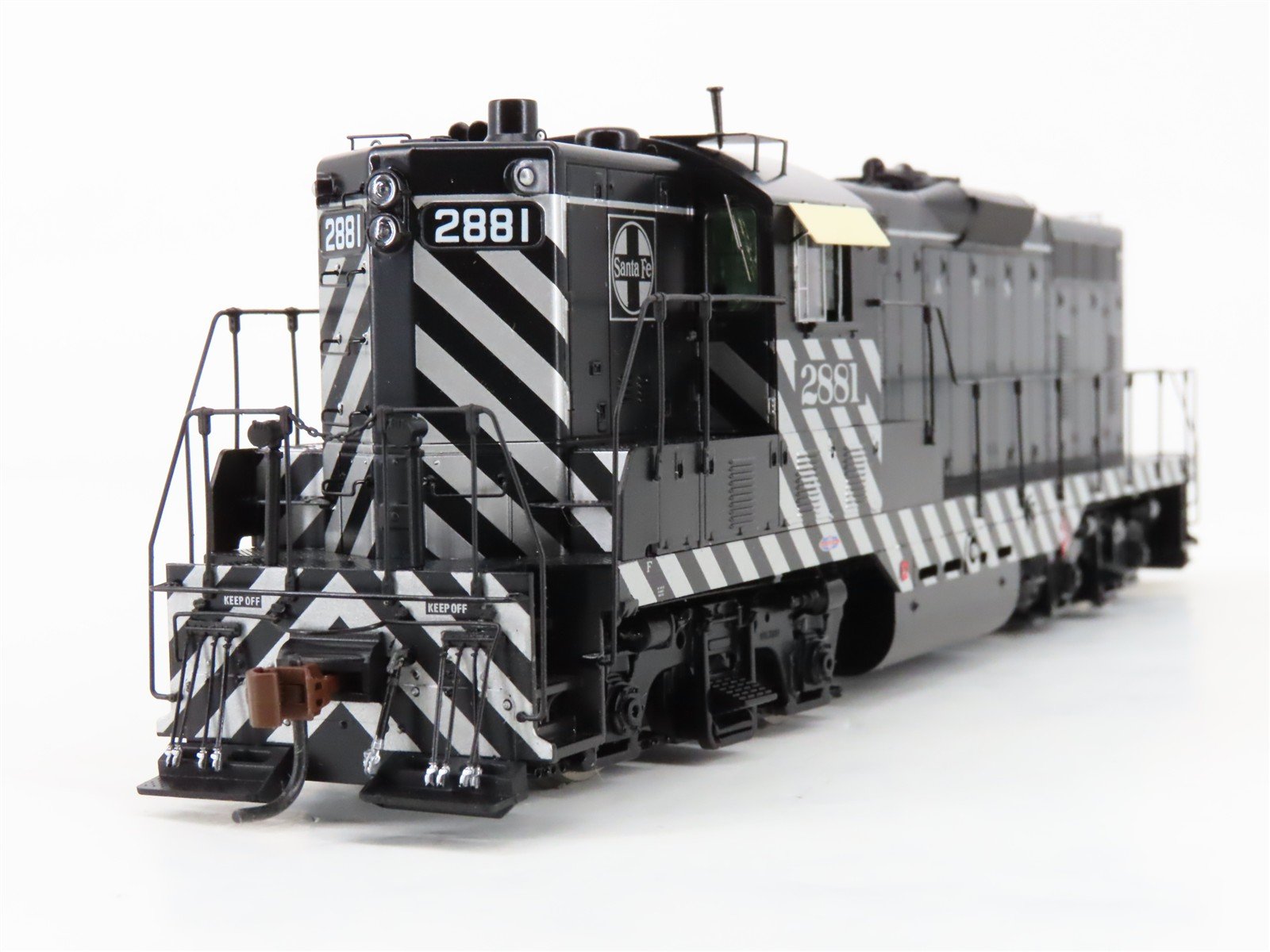 HO Scale Athearn Genesis G62634 ATSF Santa Fe GP7 Diesel Loco #2881 wDCC & Sound