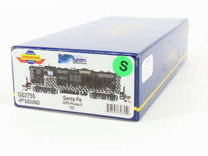 HO Scale Athearn Genesis G62755 ATSF Santa Fe GP9 Diesel Loco #701 wDCC & Sound