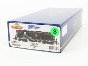 HO Scale Athearn Genesis G62757 ATSF Santa Fe GP9 Diesel Loco #715 wDCC & Sound