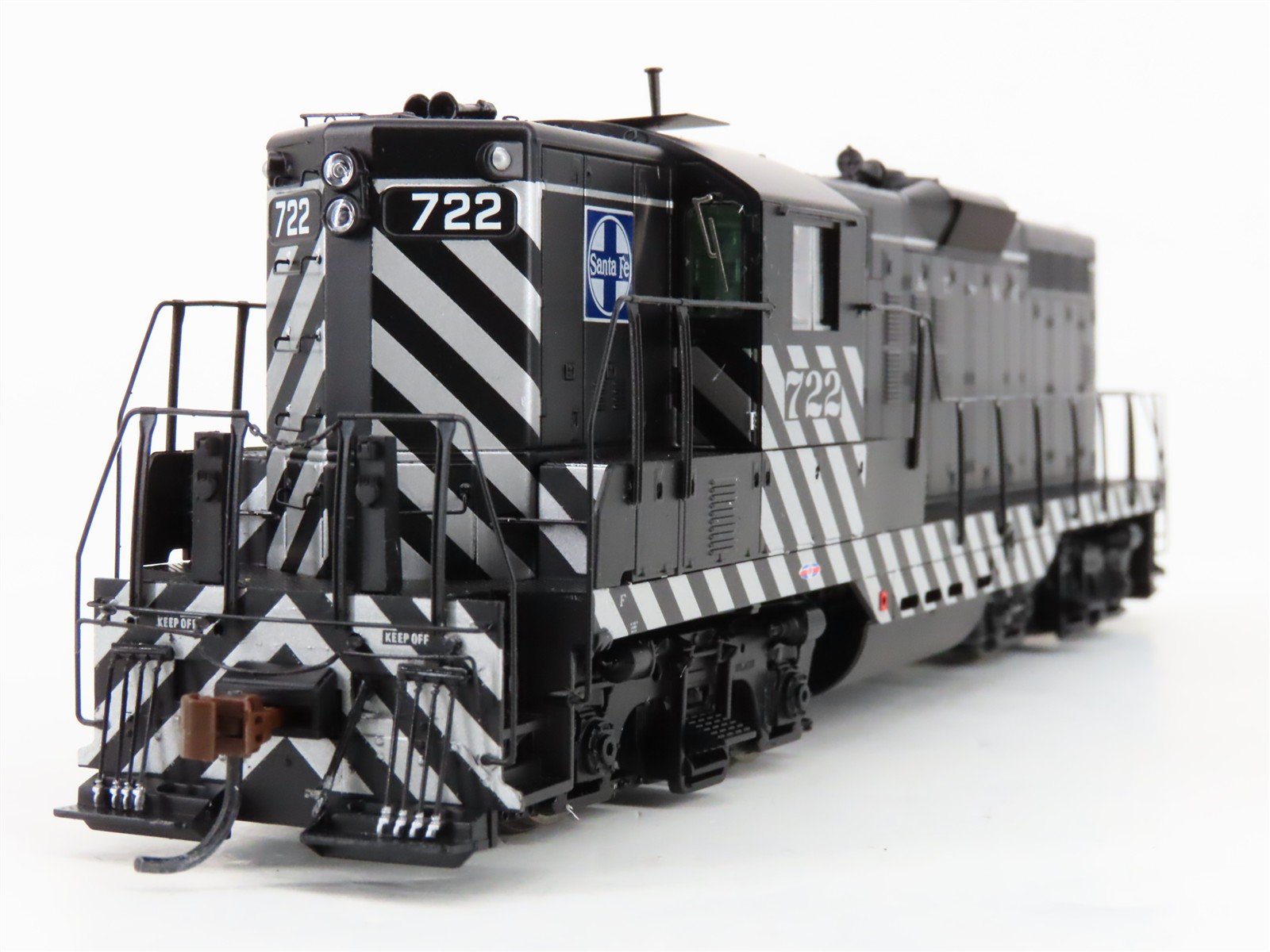 HO Scale Athearn Genesis G62558 ATSF Santa Fe GP9 II Diesel Locomotive #722