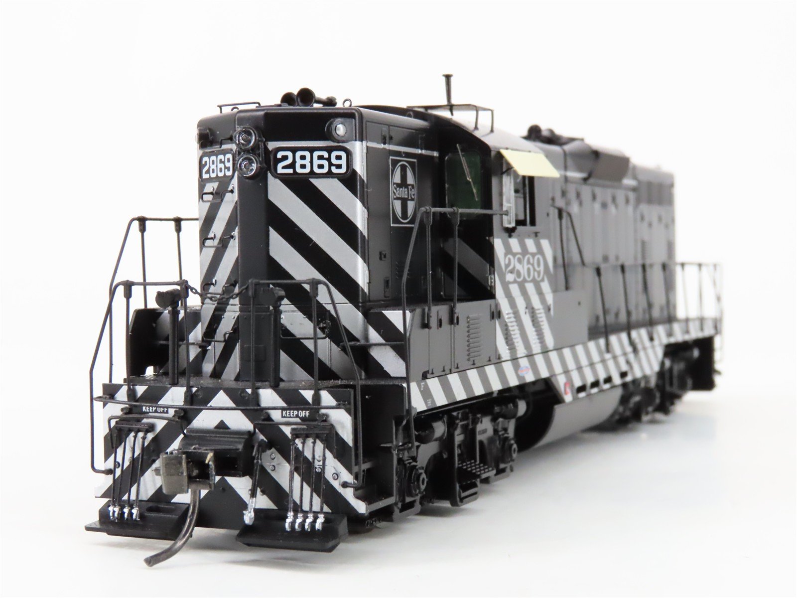 HO Scale Athearn Genesis G62432 ATSF Santa Fe GP7 Diesel Locomotive #2869 wDCC