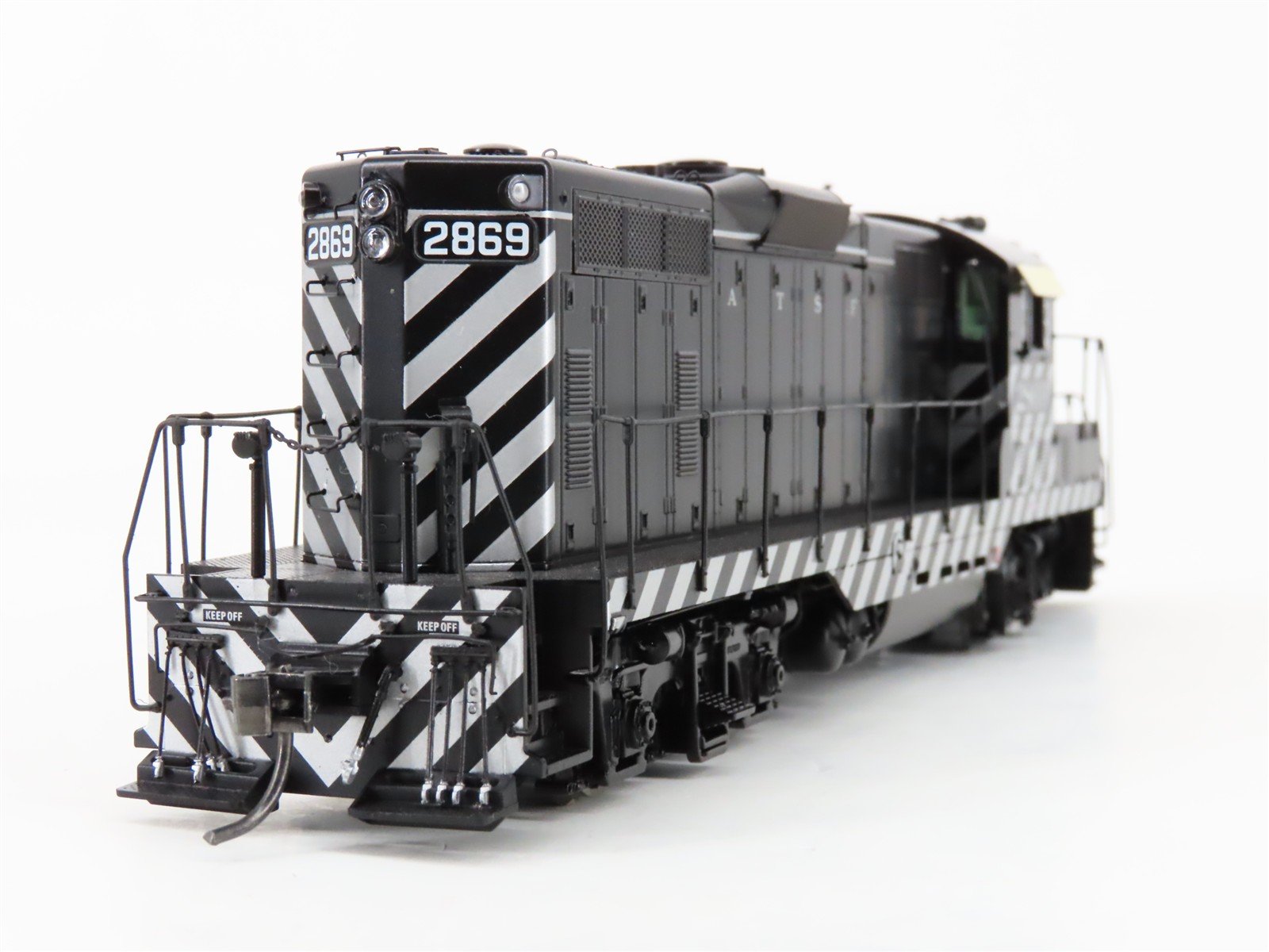 HO Scale Athearn Genesis G62432 ATSF Santa Fe GP7 Diesel Locomotive #2869 wDCC
