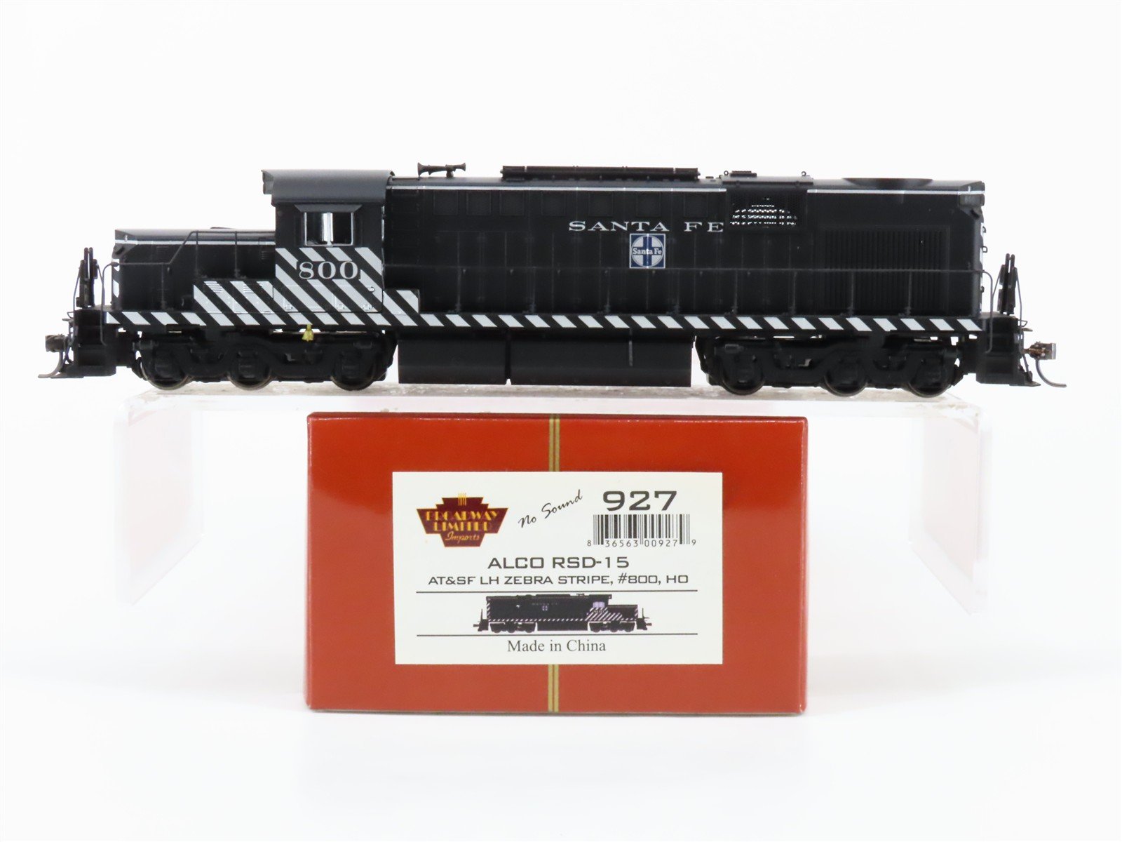 HO Scale Broadway Limited BLI 927 ATSF Santa Fe RSD15 Diesel Locomotive #800