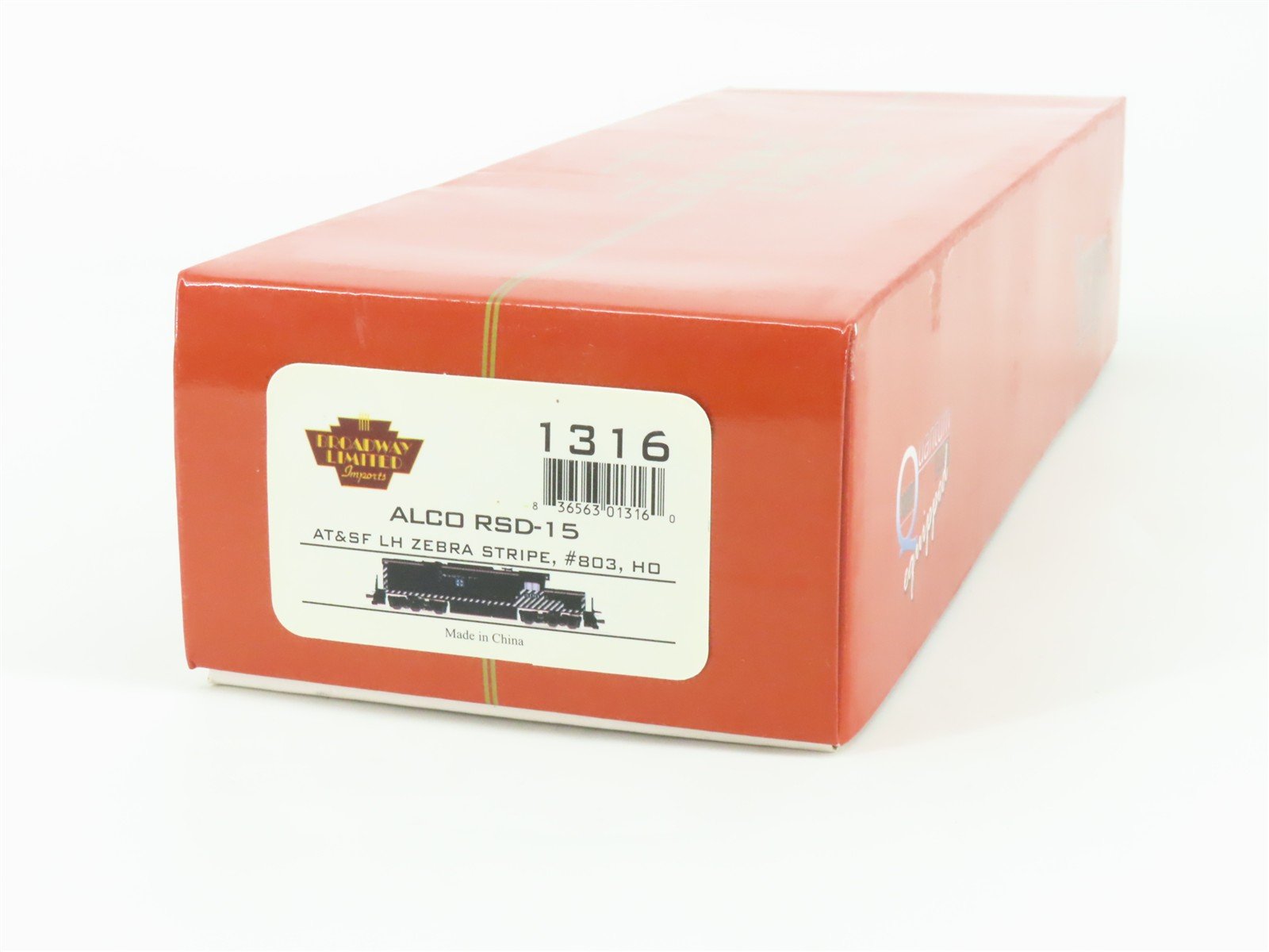 HO Scale Broadway Limited BLI 1316 ATSF Santa Fe RSD15 Diesel Locomotive #803