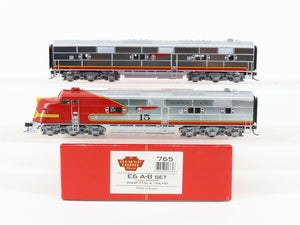 HO Scale Broadway Limited BLI 765 ATSF Santa Fe E6 A/B Diesel Set wDCC & Sound