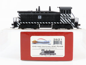 HO Scale Broadway Limited BLI 2621 ATSF Santa Fe NW2 Diesel #2408 wDCC & Sound