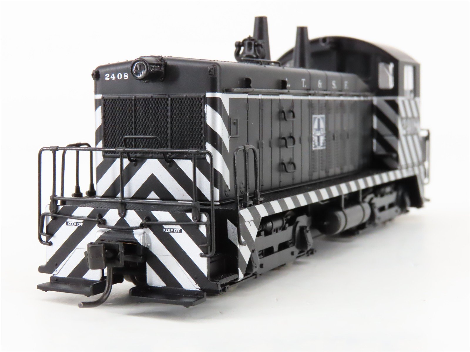 HO Scale Broadway Limited BLI 2621 ATSF Santa Fe NW2 Diesel #2408 wDCC & Sound