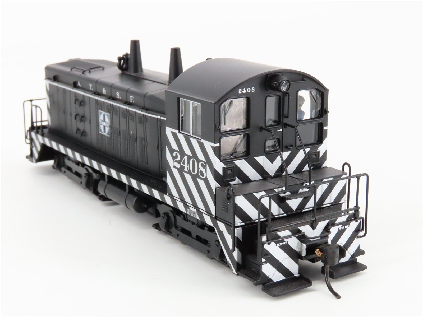 HO Scale Broadway Limited BLI 2621 ATSF Santa Fe NW2 Diesel #2408 wDCC & Sound