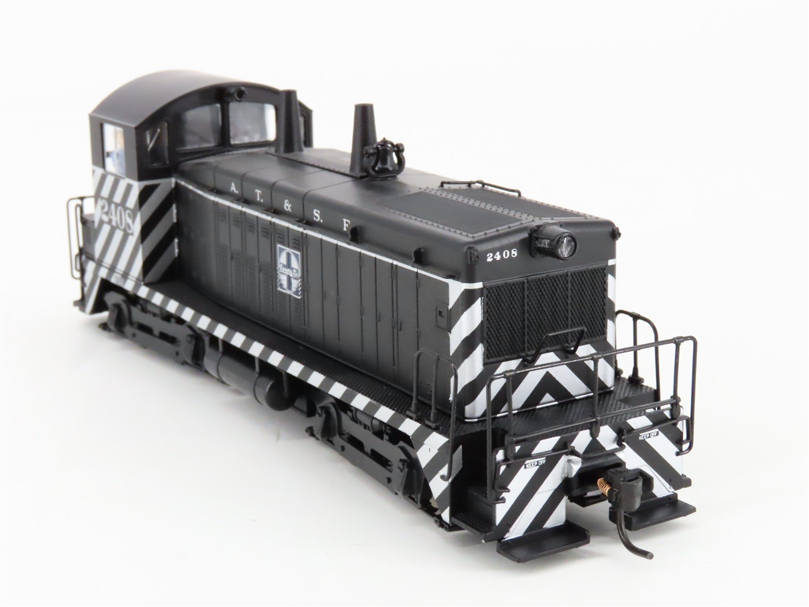 HO Scale Broadway Limited BLI 2621 ATSF Santa Fe NW2 Diesel #2408 wDCC & Sound
