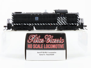 HO Scale Atlas Classic 7158 ATSF Santa Fe RS-1 Diesel Locomotive #2395 wDCC