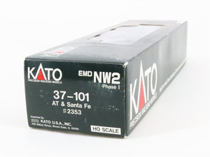 HO Scale Kato 37-101 ATSF Santa Fe NW2 Diesel Locomotive #2353