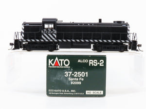 HO Scale Kato 37-2501 ATSF Santa Fe RS-2 Diesel Locomotive #2099 wDCC